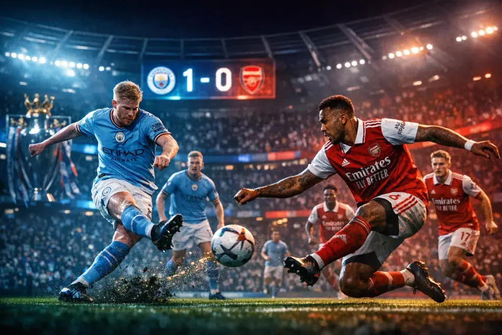 Manchester City Delivers Premier League Verdict in Clash with Arsenal